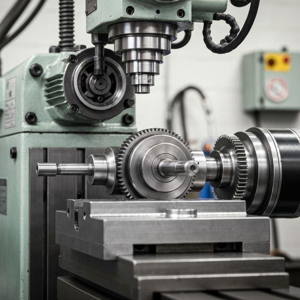 Milling machine precision metalwork